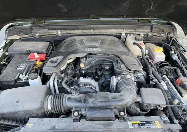 Jeep Wrangler cena 168999 przebieg: 52511, rok produkcji 2021 z Międzychód małe 154